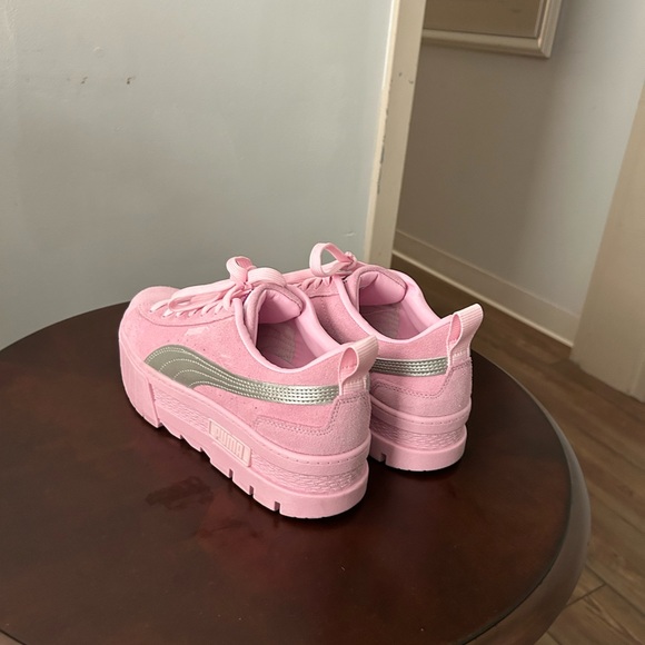 Dua Lipa Collaboration Special Edition Pink Pumas Size 8.5 - Picture 2 of 11